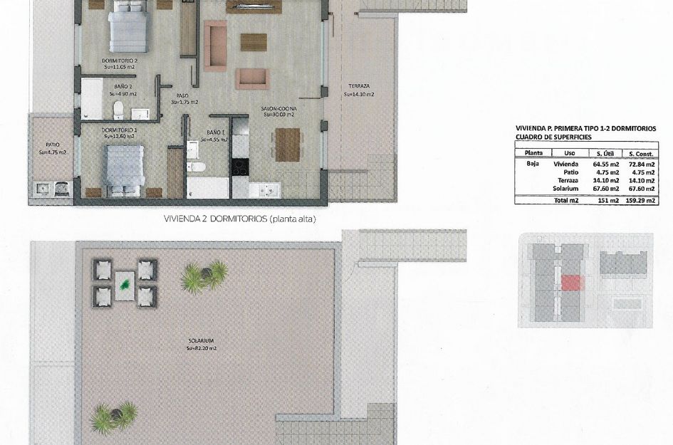 Appartement in Torre de la Horadada