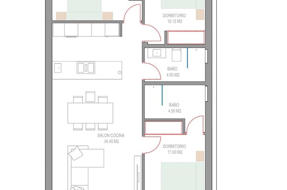 Bungalow in Torre de la Horadada