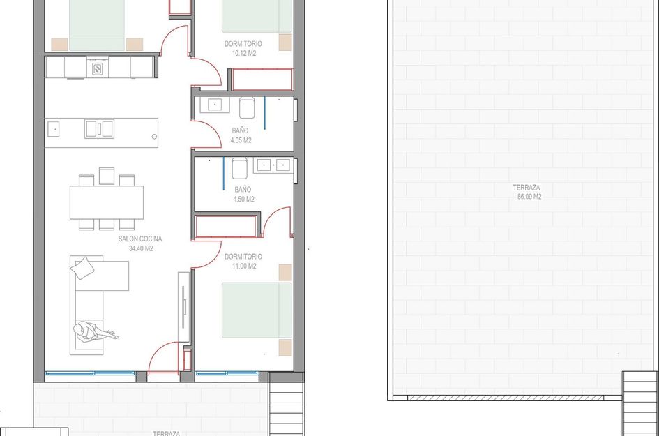 Bungalow in Torre de la Horadada