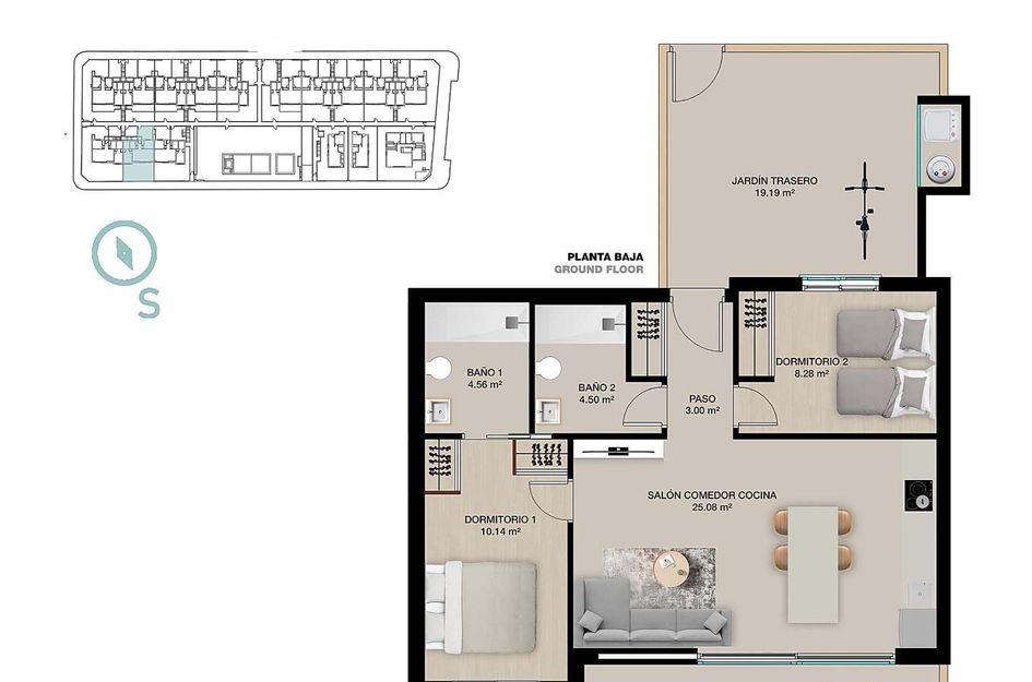 Bungalow in Torre de la Horadada