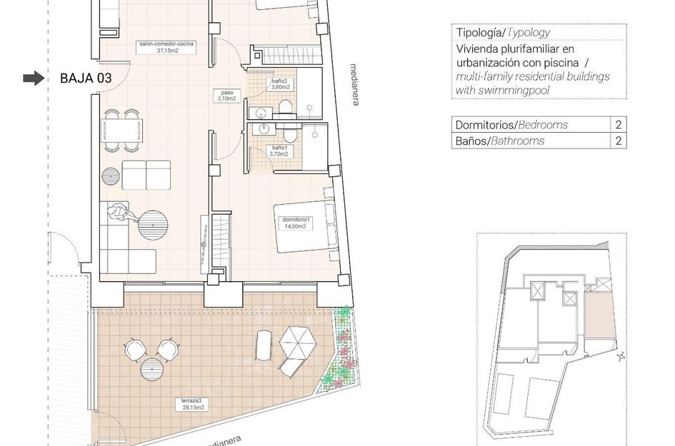 Appartement in El Fondó de les Neus