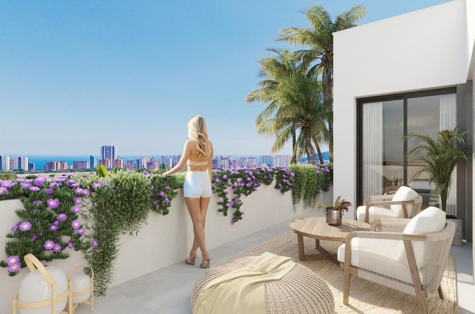 Halfvrijstaand in Golf Badia