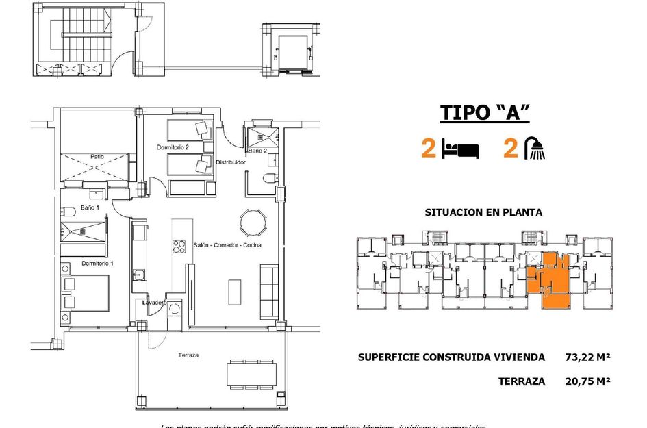 Appartement in San Miguel de Salinas