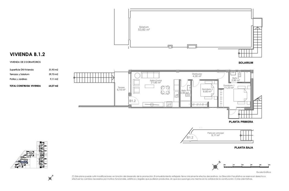 Bungalow in Puerto de Mazarrón