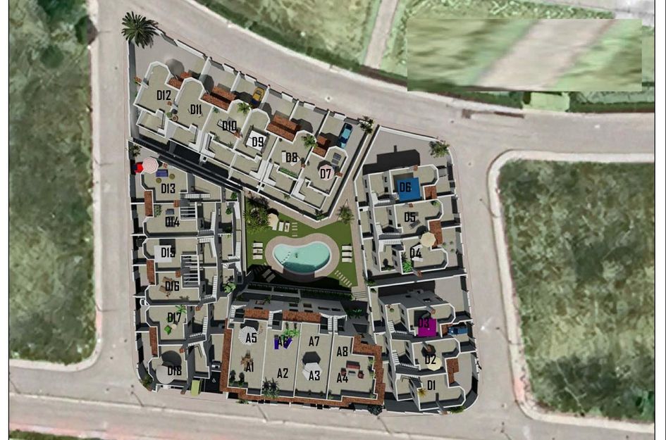 Bungalow in Barrio de San Carlos