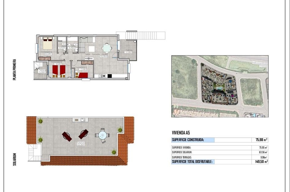 Bungalow in Barrio de San Carlos