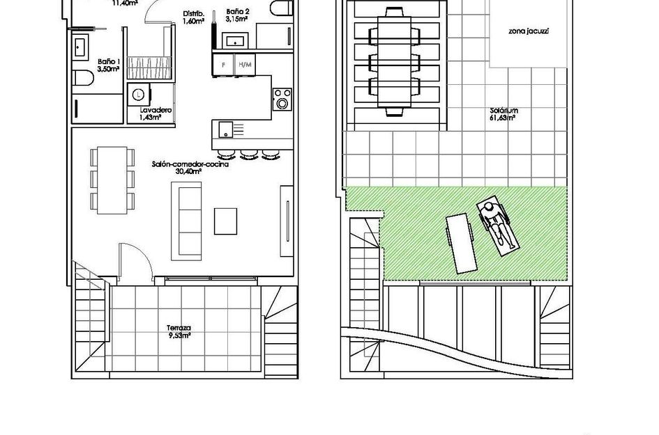 Bungalow in Torre de la Horadada