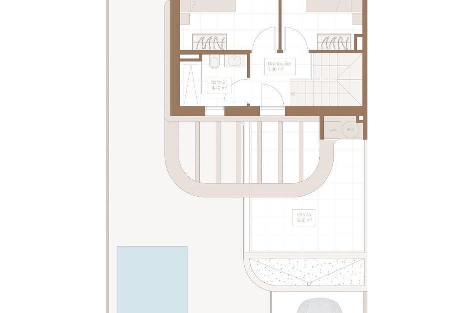 Halfvrijstaand in Daya Nueva