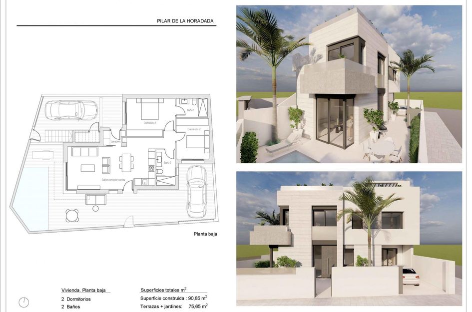Bungalow in Pilar de la Horadada