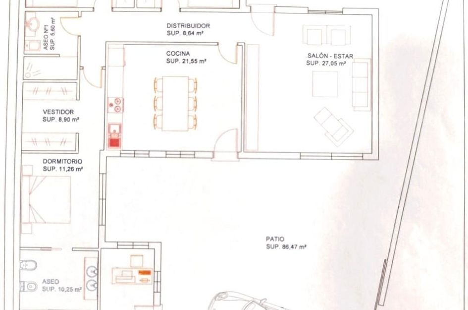 Villa in Torre de la Foradada