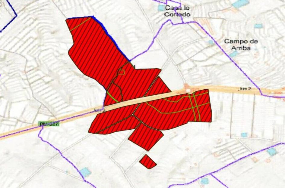 Perceel in Cañada Hermosa