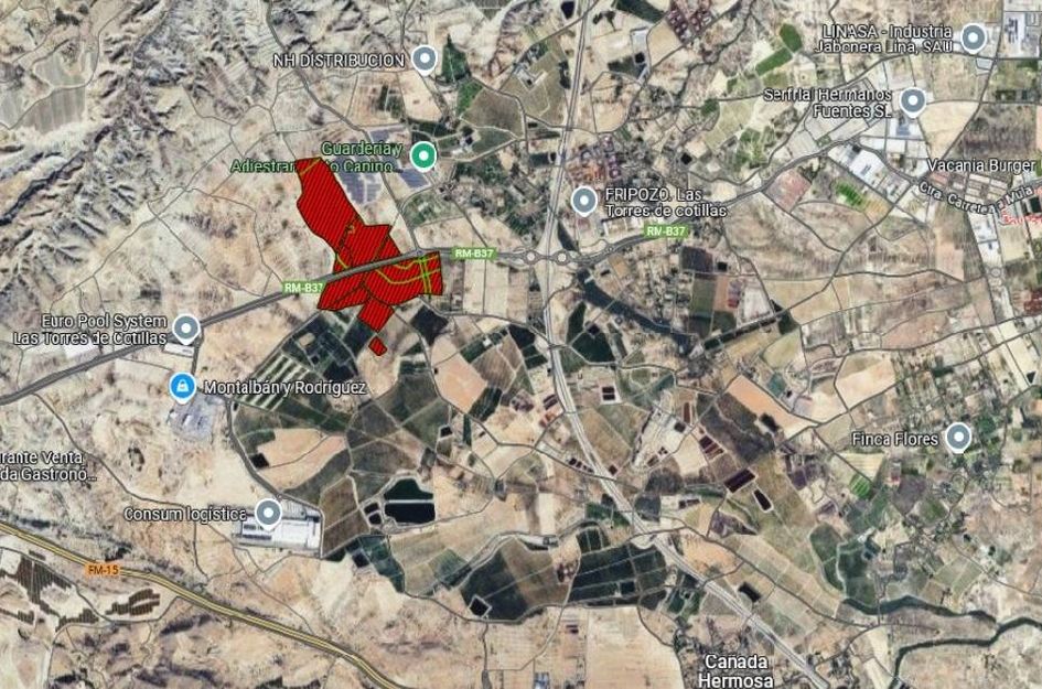 Perceel in Cañada Hermosa