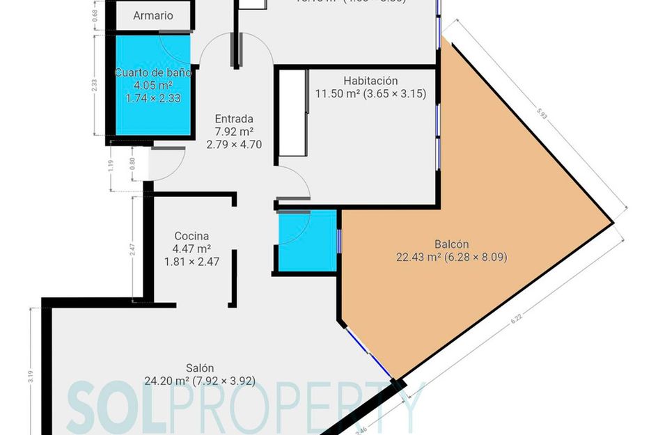 Appartement in Las Lagunas
