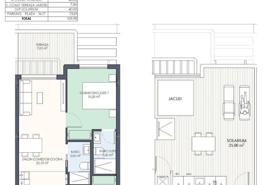 Bungalow in Torre de la Horadada