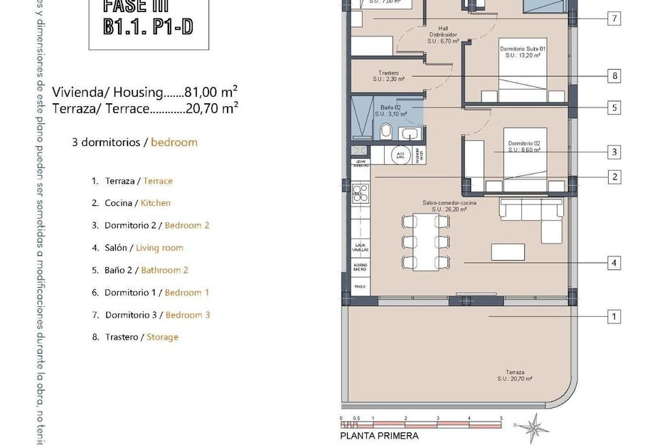 Appartement in Los Alcázares