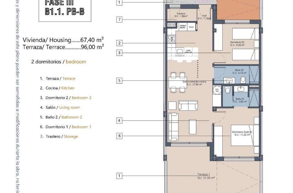 Appartement in Los Alcázares