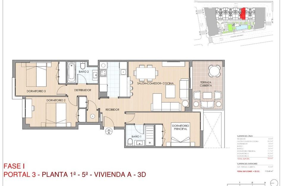 Appartement in Aguilas