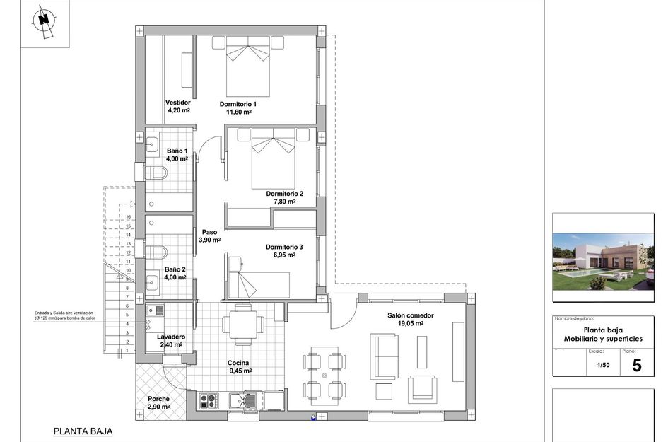 Villa in El Saladillo