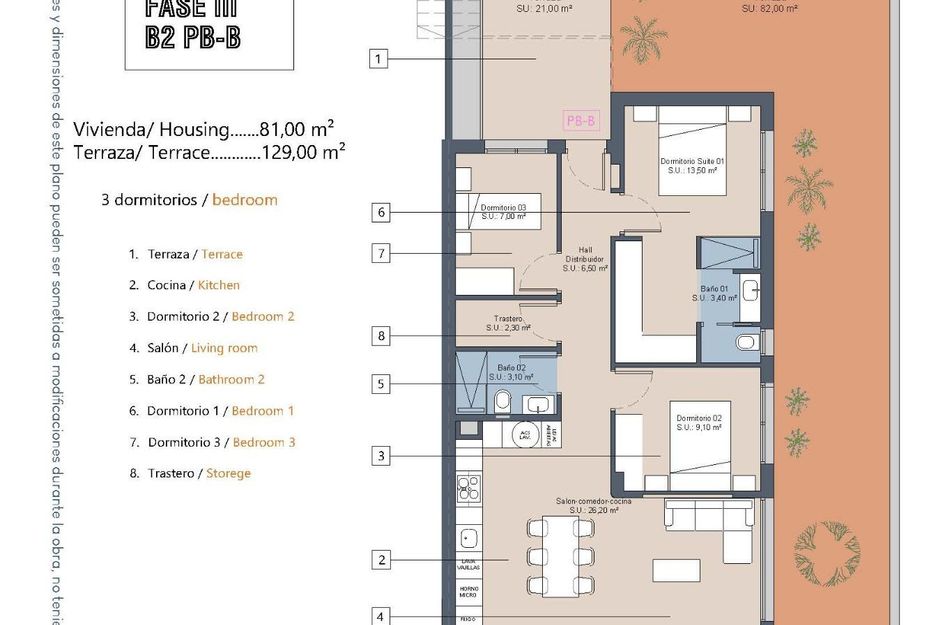 Bungalow in Los Alcázares