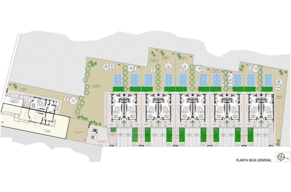 Halfvrijstaand in Benferri