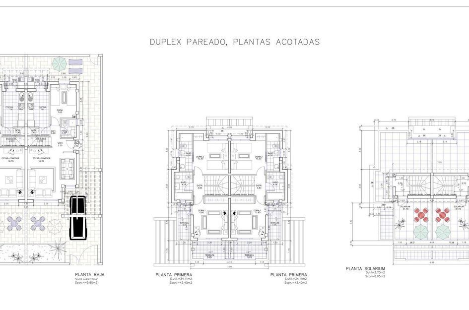 Halfvrijstaand in Puerto de Mazarrón