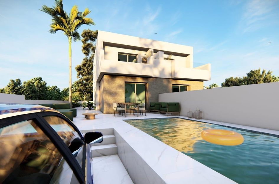 Halfvrijstaand in Daya Nueva