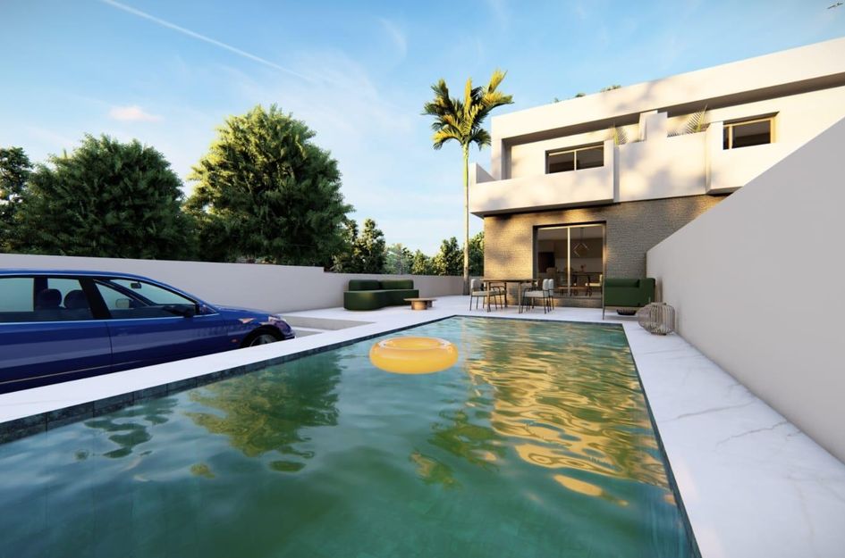 Halfvrijstaand in Daya Nueva