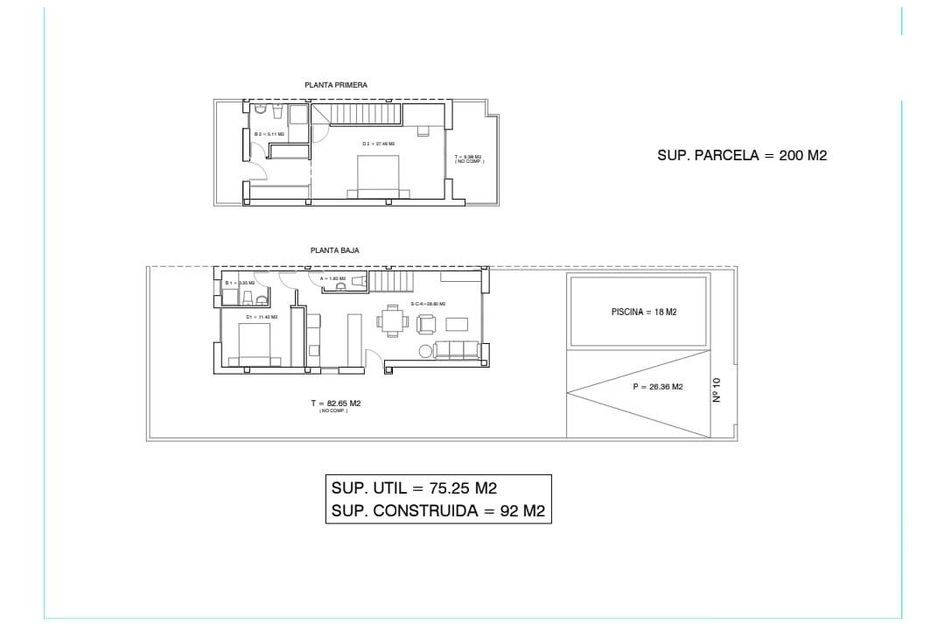 Halfvrijstaand in Daya Nueva