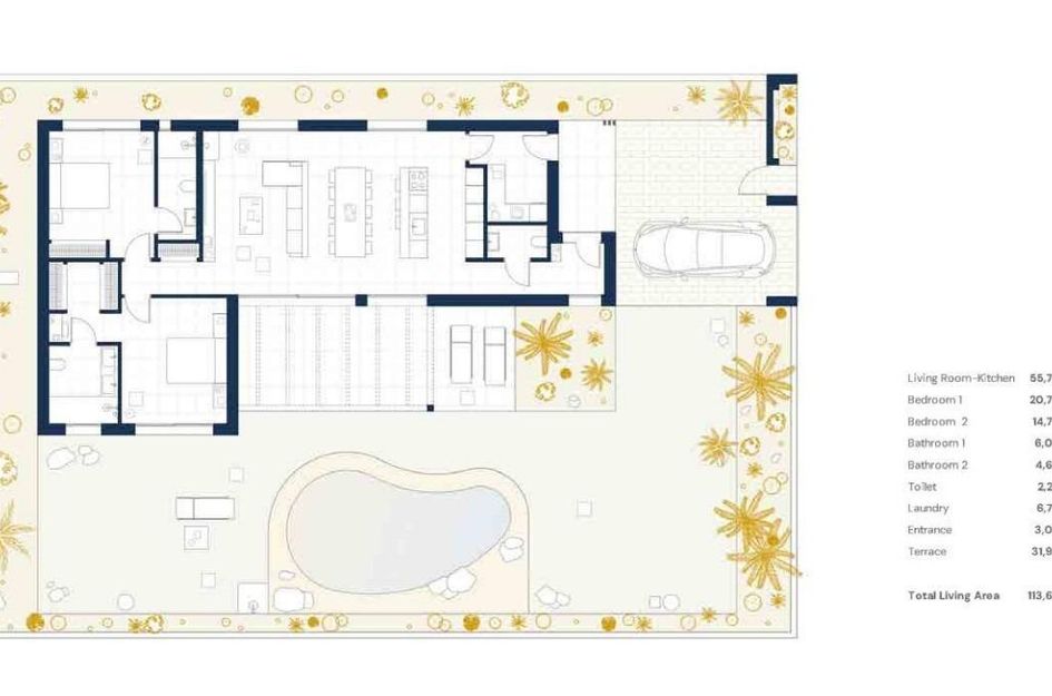 Villa in Baños y Mendigo