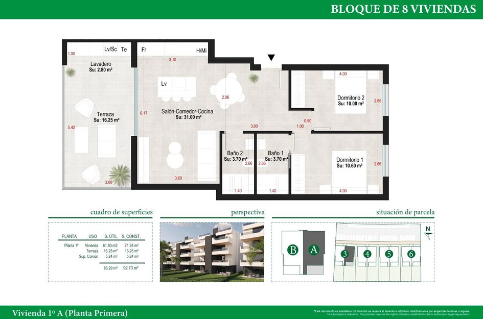 Appartement in Los Guardianes
