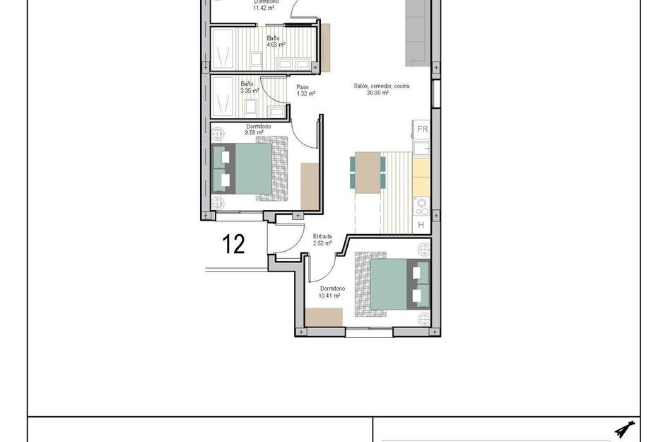 Appartement in Santa Rosalía