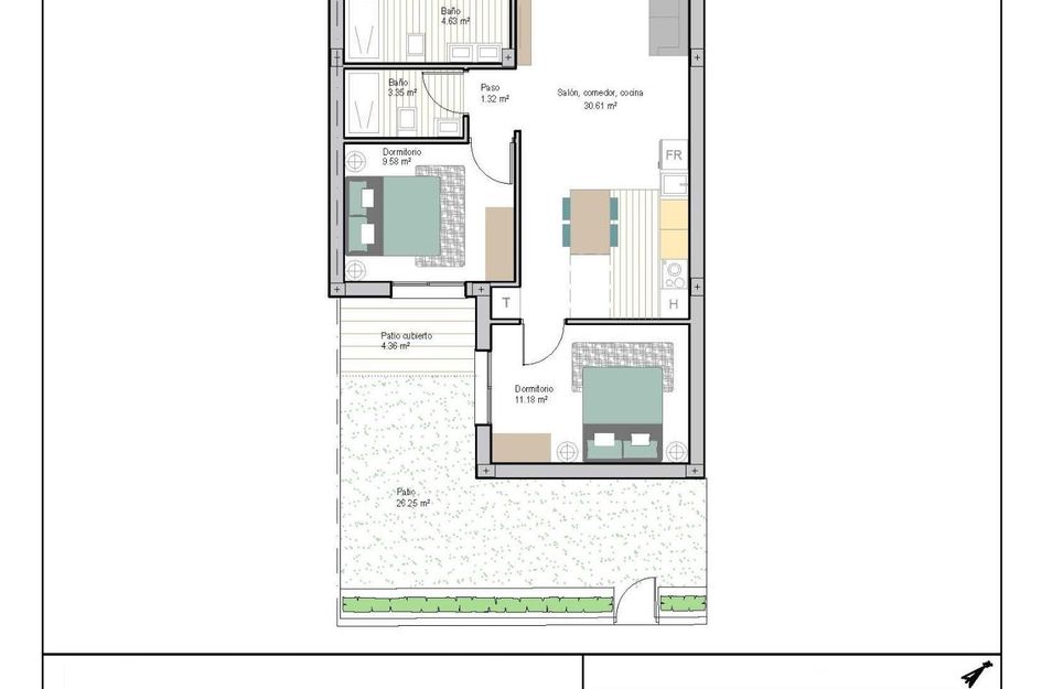 Appartement in Santa Rosalía