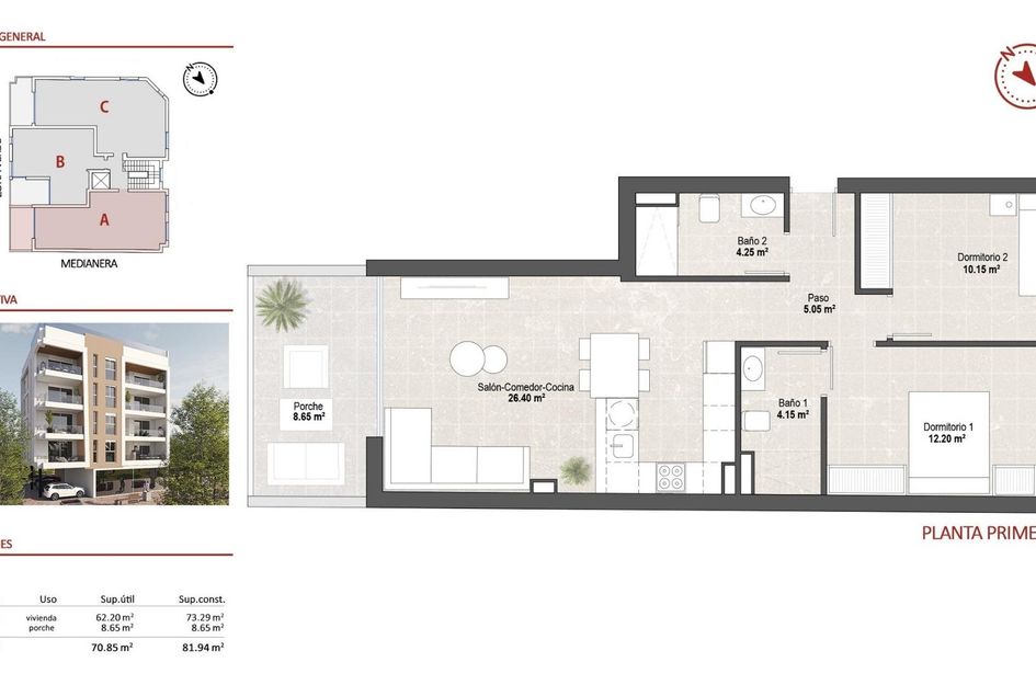 Appartement in San Pedro del Pinatar