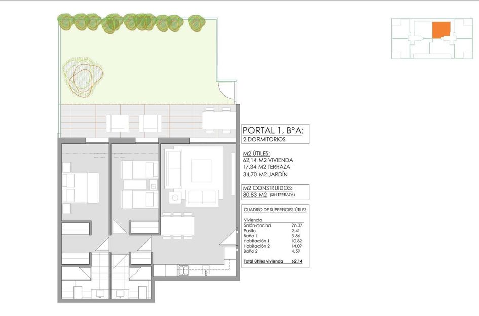 Appartement in Xàbia