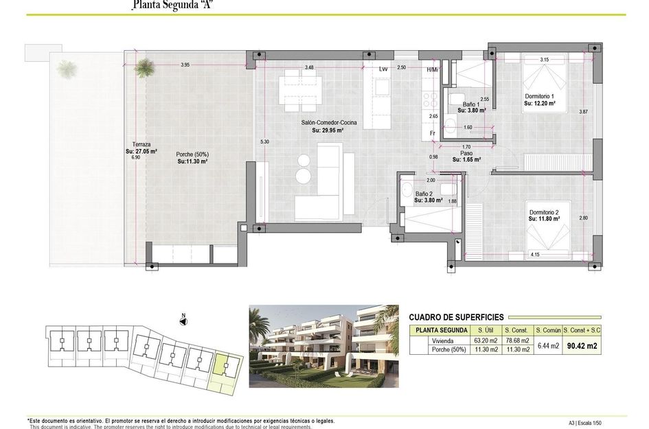 Appartement in Los Guardianes