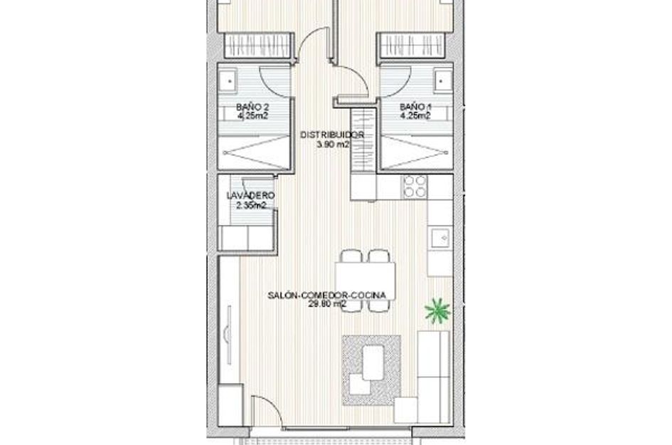 Bungalow in San Pedro del Pinatar