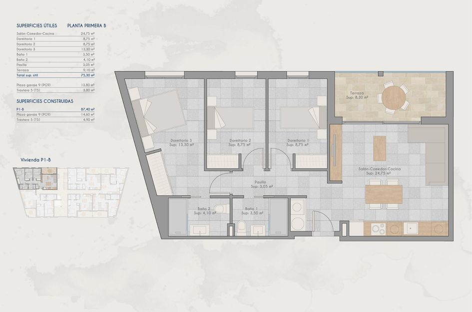 Appartement in Los Cuarteros