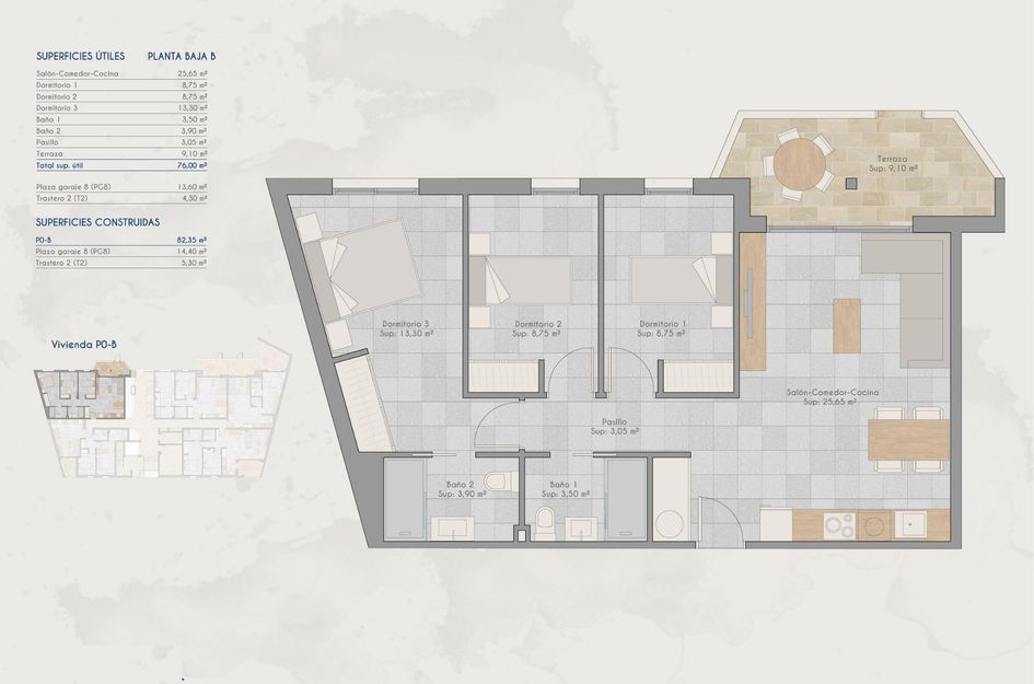 Appartement in Los Cuarteros