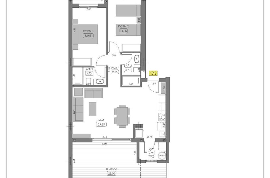 Bungalow in Castillo de Montemar