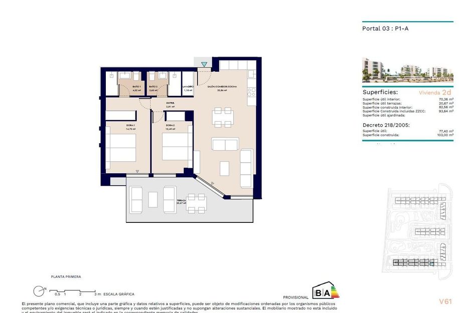 Appartement in Almería