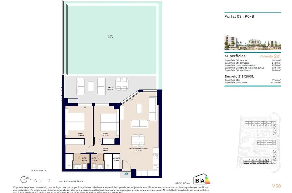 Appartement in Almería