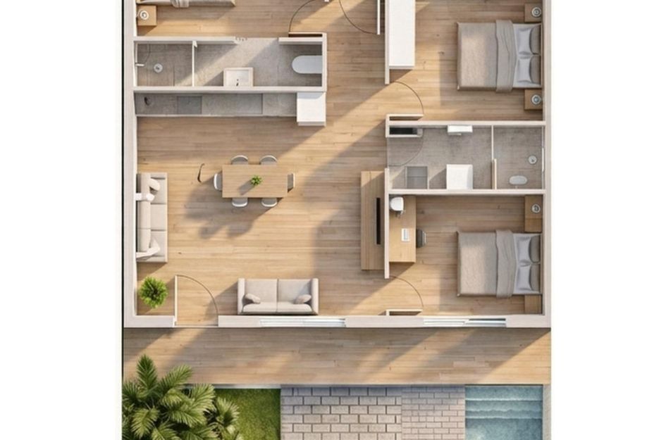 Bungalow in Pilar de la Horadada
