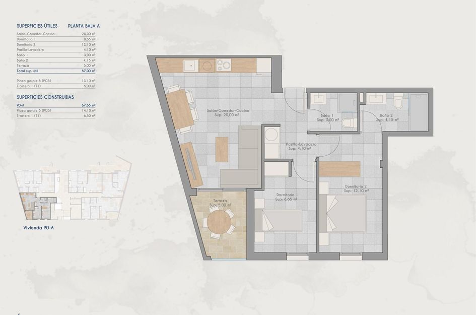 Appartement in Los Cuarteros