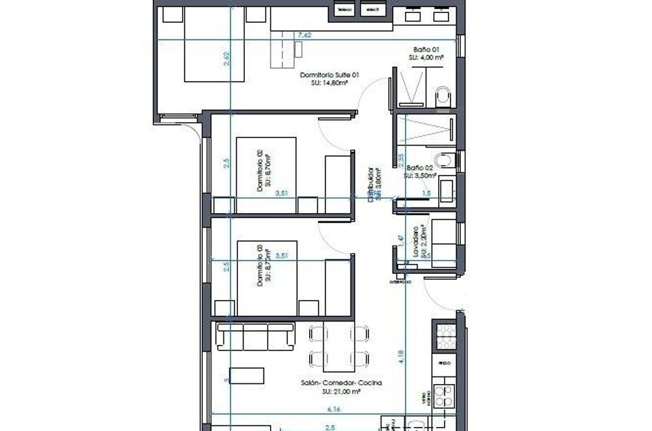 Appartement in Guardamar del Segura