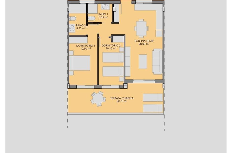 Appartement in Los Alcázares