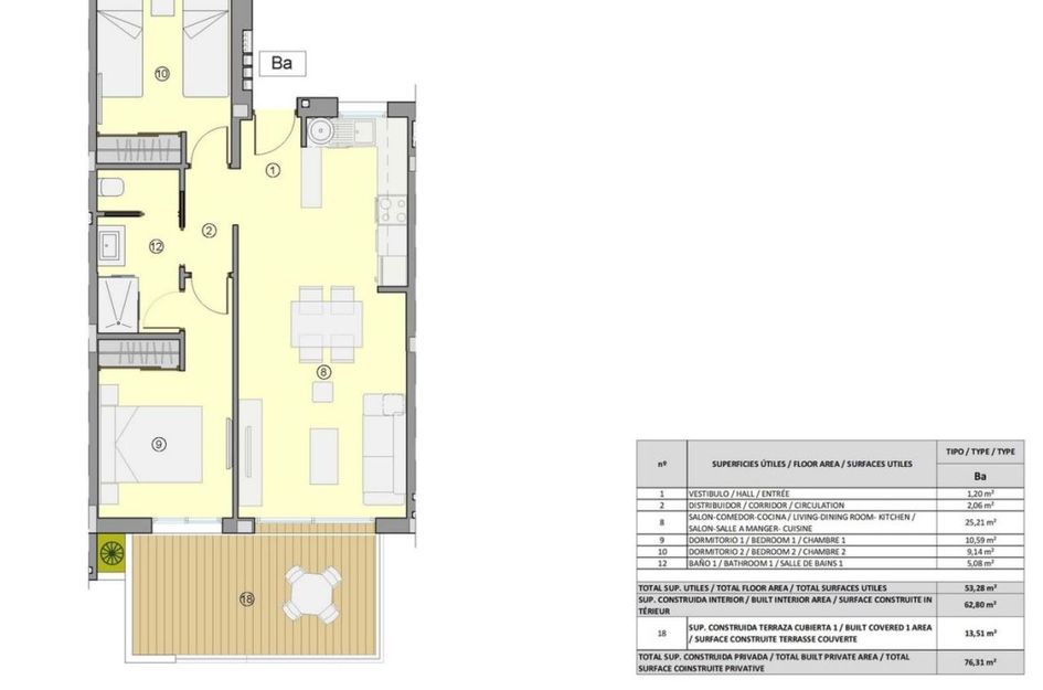 Appartement in Res. Las Filipinas