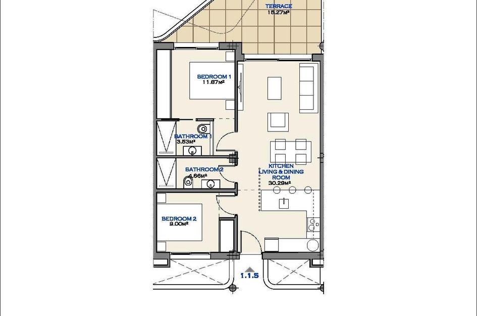 Appartement in Los Alcázares