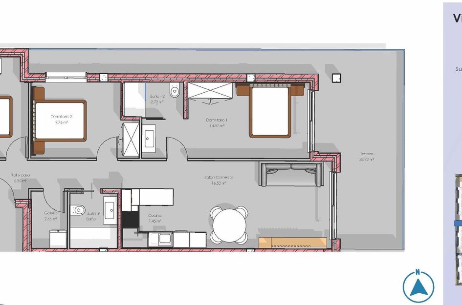 Appartement in El Raso