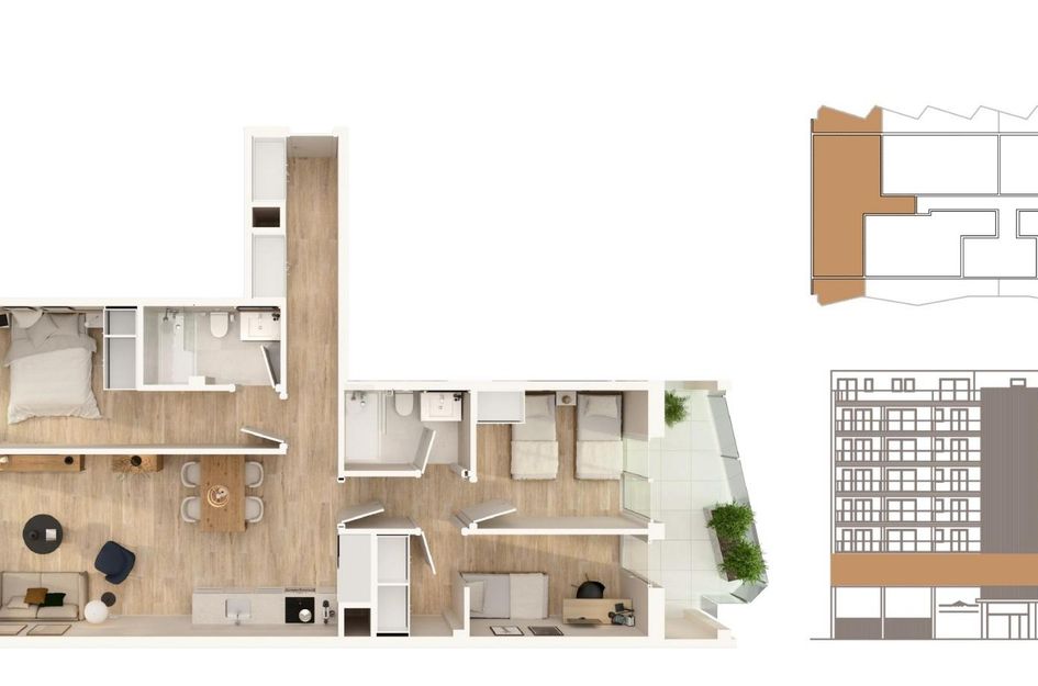 Appartement in El Grau de Moncofa