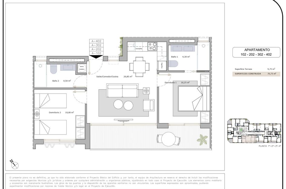 Appartement in San Pedro del Pinatar
